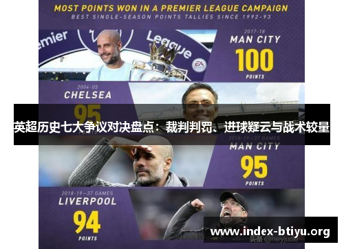 英超历史七大争议对决盘点:裁判判罚、进球疑云与战术较量 英超历史七大争议对决盘点:裁判判罚、进球疑云与战术较量